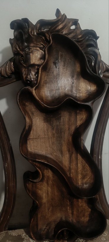 اردو خوری دفورمه چوبی ظرف سرو